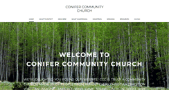 Desktop Screenshot of conifercc.org