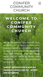 Mobile Screenshot of conifercc.org